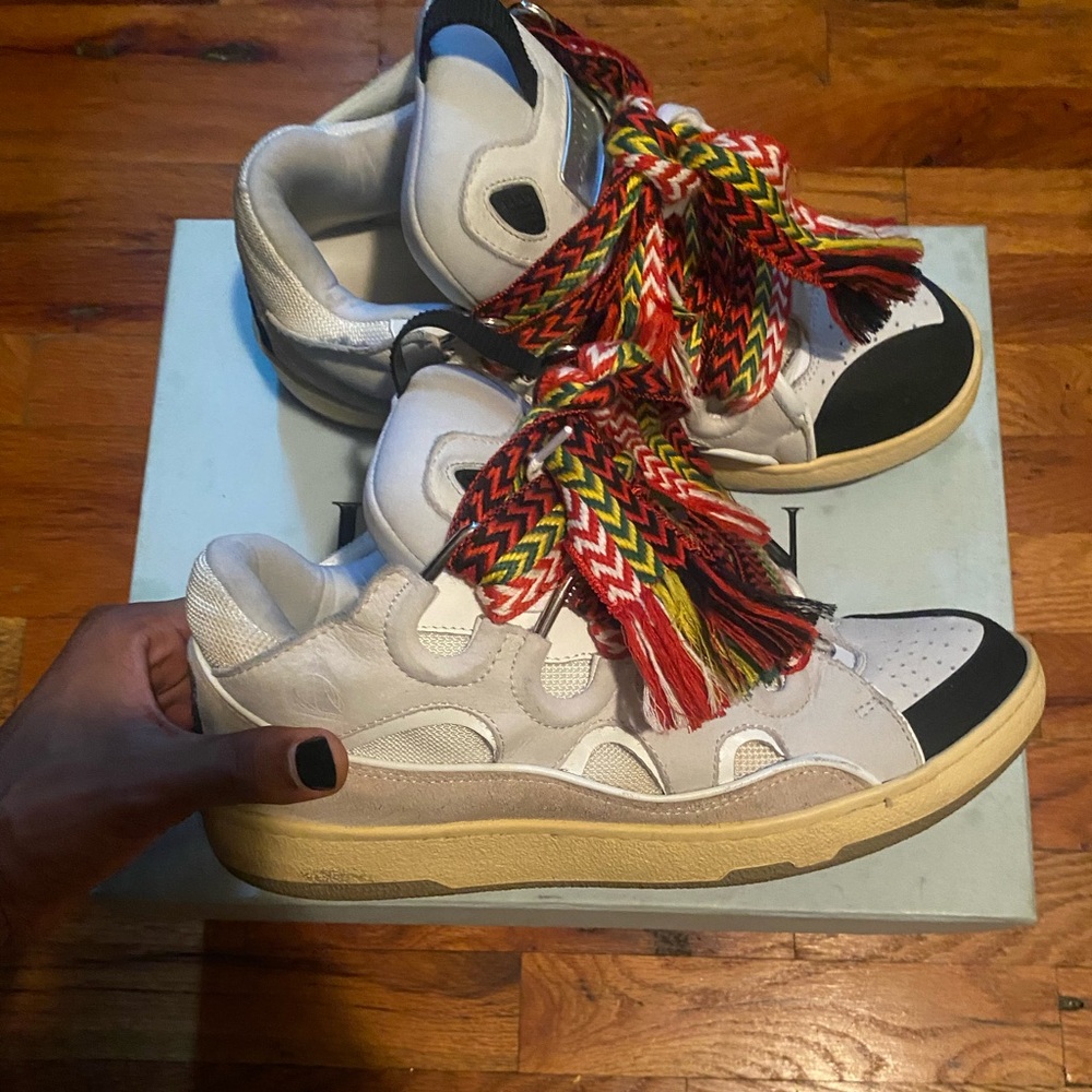 Lanvin Curb Sneakers